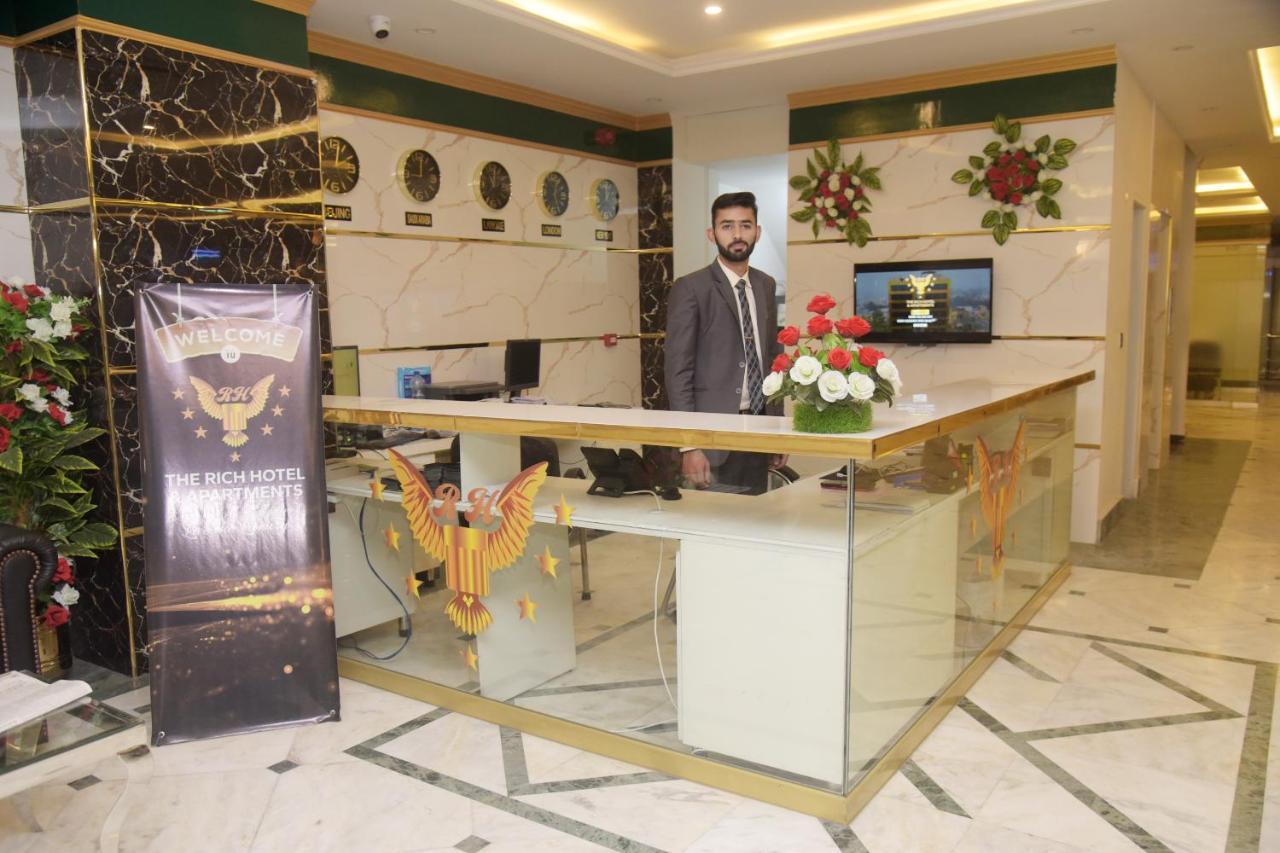 The Rich Hotel & Apartments Lahore Exterior photo